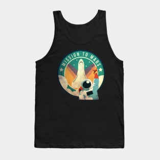 Mission to Mars: astronaut Tank Top